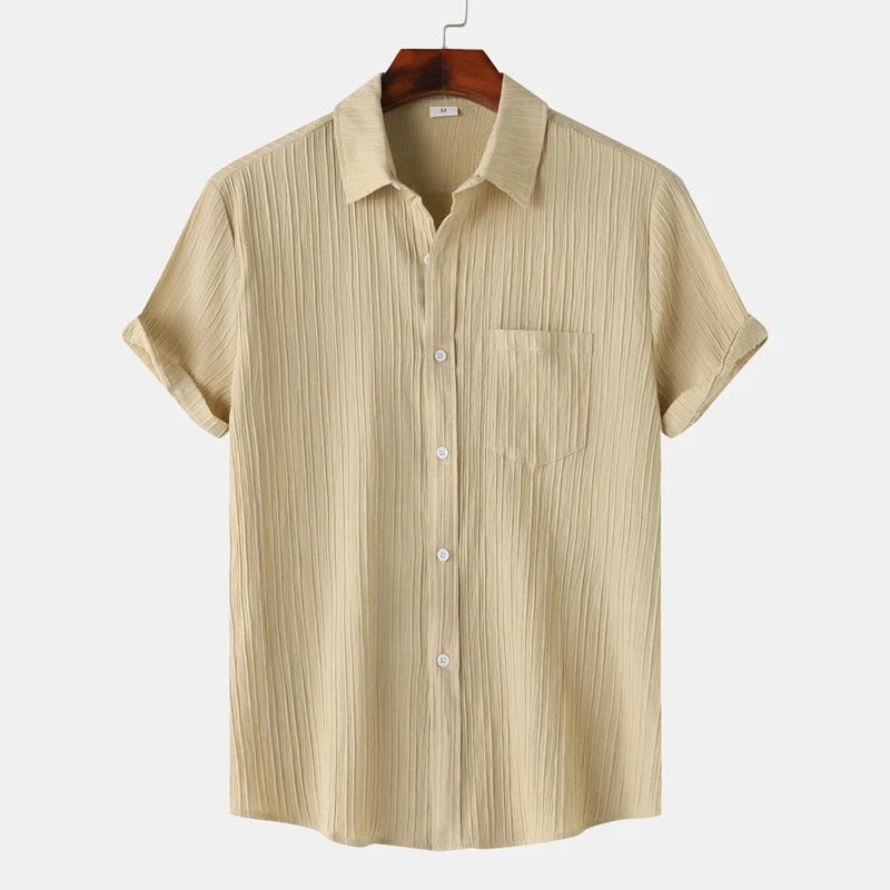 Casablanca - 100% Linen Short Sleeve